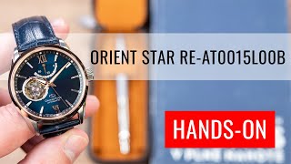 HANDSON Orient Star Contemporary Open Heart Automatic REAT0015L00B Seaside at Dawn [upl. by Ainoz702]