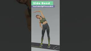 Side Bend Low Impact Obliques Workout [upl. by Noraa]