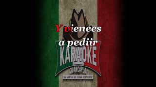 KARAOKE…”POR QUE VOLVISTE “…”LOS SOLITARIOS”…”CON MARIACHI “ [upl. by Ogden]