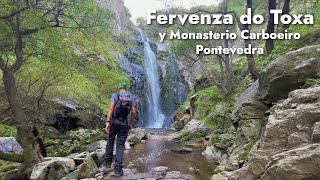 Fervenza do Toxa cascada ​ Monasterio de Carboeiro Pontevedra 💚​ [upl. by Marleah]