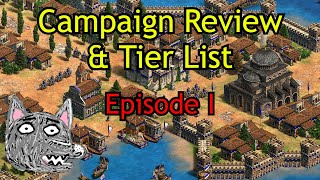 AoE2 DE Campaign Review amp Tier List  Episode I [upl. by Enneire]