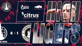 Falkirk 41 Edinburgh City  Highlights [upl. by Cort398]