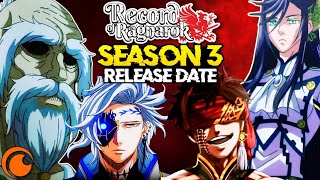 Record of Ragnarok Season 3 Release Date Announcement amp Everything You Need to Know [upl. by Ennirak]