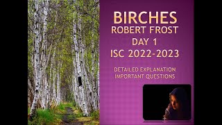 Birches  Learn Birches in 10 mins  Pictorial explanation of Birches  Easy explanation [upl. by Easter390]