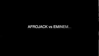 Afrojack vs Eminem  AFROJACK BEEF WITH EMINEM  JOKERFACE  EMAs 2013 [upl. by Solita749]