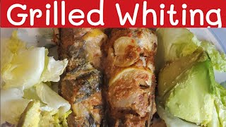 HOW TO GRILL WHITING FISH IN THE OVEN fishamptings ogonwadi [upl. by Aenit52]