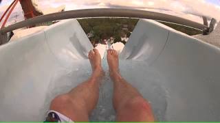 GoPro  Disneys Blizzard Beach  Slush Gusher With Air Time [upl. by Adnawahs]