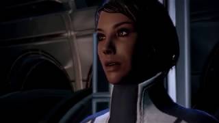 Mass Effect 1 Liara and Female Shepard Romance in 1080p [upl. by Nuhs]