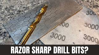 What Happens When You Sharpen A Drill To 3000 Grit [upl. by Ffirahs64]