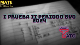 Álgebra 8vo año I prueba II periodo 2024 [upl. by Kalin203]