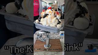 Kitchen Sink Sundae at Angies in Logan Utah challenge icecream travel dessert [upl. by Dollie]