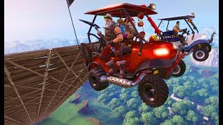 Farthest ATK Jump Wins Fortnite Challenge w Carter Sharer and Lizzy Sharer [upl. by Rawdon]