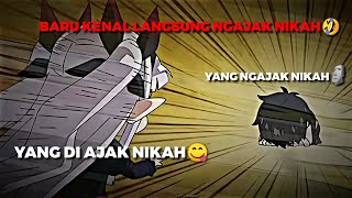 Baru Kenal langsung ngajak Nikah🗿 jedagjeduganime [upl. by Westland]