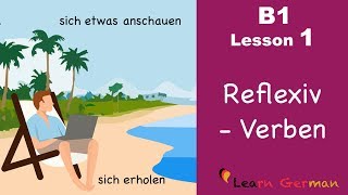 Learn German Intermediate  Reflexivverben  Reflexivpronomen  B1  Lesson 1 [upl. by Oilasor603]