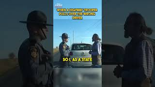 WHEN A HIGHWAY TROOPER PULLS OVER THE WRONG DRIVER [upl. by Nnaitsirk]