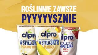 Alpro x Rozkoszny Roślinnie zawsze pysznie 🌱Skyrnik [upl. by Suter37]