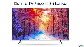 Damro TV Price in Sri Lanka [upl. by Halford]