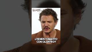 Pedro Pascal comiendo Comida Chilena shorts [upl. by Esenahs835]