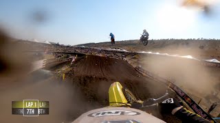 GoPro Alex Martin  2020 Thunder Valley Mx National  250 Moto 2 Highlights [upl. by Alard]