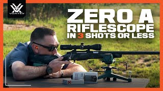 How to Zero Your Riflescope [upl. by Aytak]