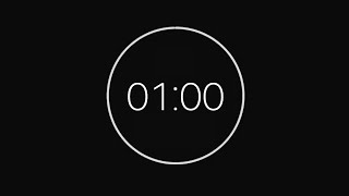 1 MINUTE TIMER ⏱️ 60 SECONDS [upl. by Ahsiekit]