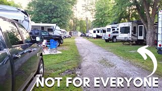 Our HONEST thoughts on CAMPGROUND LIFE  Fulltime RV [upl. by Gnot102]