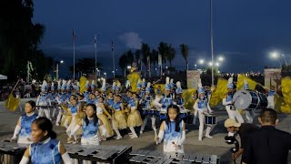 TOLOSA NATIONAL HIGH SCHOOL MARCHING BAND  BANDA RAYHAK 2024 [upl. by Tena]