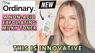 EXCLUSIVE THE ORDINARY SACCHAROMYCES FERMENT 30 MILKY TONER REVIEW  A NONACID EXFOLIATING TONER [upl. by Vyner]