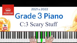 ABRSM 20212022 Grade 3 C3 Scary Stuff  Sarah Watts Piano exam piece [upl. by Aiduan]