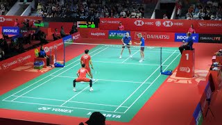 4K 60FPS Daniel Marthin Leo Rolly Carnando VS Lundgaard Vestergaard  Indonesia Master 2024 [upl. by Donelu]