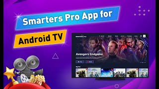 Smarters Pro Player for Android TV  OTT APP  Online Video Player  Streaming Player [upl. by Nah]