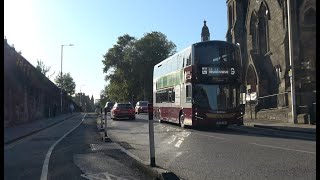 Edinburgh Buses featuring New Lothian 700710e Electric Volvos [upl. by Akenit]