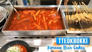 Tteokbokki in Seoul ● Korean Rice Cakes [upl. by Cyril287]