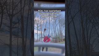 My highschool QB LOVED TO DO THIS🤣🔥footballshorts youtubeshorts americanfootball football [upl. by Gwenore812]