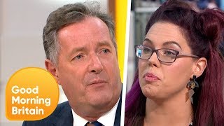 Piers Clashes With Guest Over Banning Skirts Debate  Good Morning Britain [upl. by Erma436]