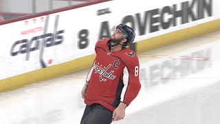 Ovechkin Breaks Gretzkys Goal Record in NHL 24 [upl. by Nolyarg]