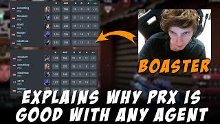 Boaster Talks About Why PRX is Great Even with Strange Agent Setup [upl. by Flint]