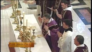 Solemn Mass and Dedication of the John Paul II Eucharistic Center 2013128 [upl. by Nwahsek]