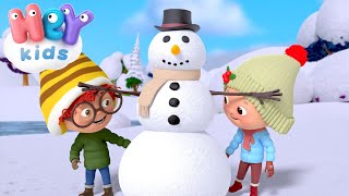 A Hóember dal ⛄️ Karácsonyi zenék gyerekeknek  HeyKids  Gyerekdalok és Mondókák [upl. by Ellimak]