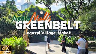 4K GREENBELT Makati One of the Most HighEnd Shopping Malls in the Philippines  2024 [upl. by Bega]