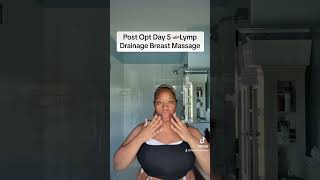 Lymph drainage breast massage [upl. by Corny]