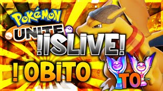 🔴 Day 38  Pushing to Master 1600 with Subscribers Road to 500 Subs  POKEMON UNITE pokemonunite [upl. by Yssirc]