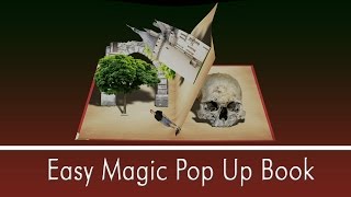 Easy Magic Pop Up Book in AE [upl. by Zilvia]