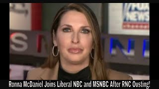 Ronna McDaniel Joins Liberal NBC and MSNBC After RNC Ousting [upl. by Caro123]