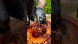 Best steak rare done and delicious foodie food foodlover foodblogger [upl. by Nautna]