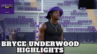 5Star QB Bryce Underwood LSU Elite Camp Highlights [upl. by Keelia589]