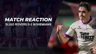 MATCH REACTION SLIGO ROVERS 02 BOHEMIANS  SAFETY CONFIRMED [upl. by Arihsay]