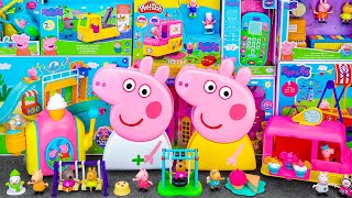 92 Minutes Satisfying with Unboxing Peppas Bubble Ice Cream Maker Peppa’s Ice Cream Truck Playset [upl. by Foulk]