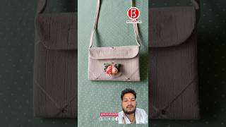 Use a price of extra thick cloth to make a three layer mobile phone bag balajitailors bag phone [upl. by Helaina572]