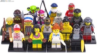 LEGO Series 3 Collectible Minifigs from 2011 reviewed [upl. by Consalve]